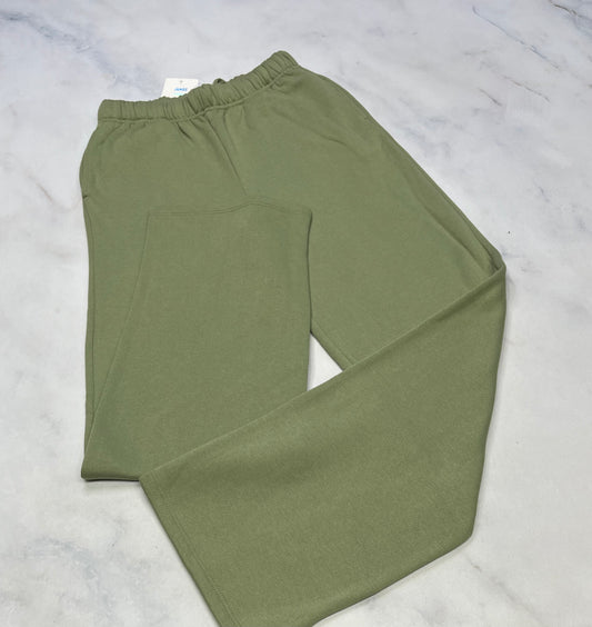 Jogger fille : Jambe large en ouaté neuf ! 6 et 14-16 ans Fait long .