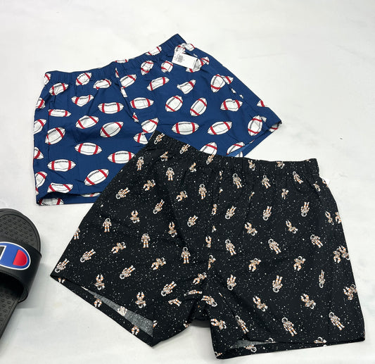 🌙 Duo : 1 lot de 2x shorts pyjama M/(32 homme ) taille élastique neuf !