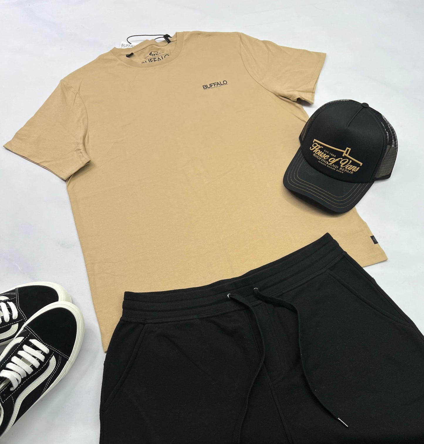 🌴 Buffalo : T-Shirt Tan homme neuf ! Dispo fait M-L-Xl homme .