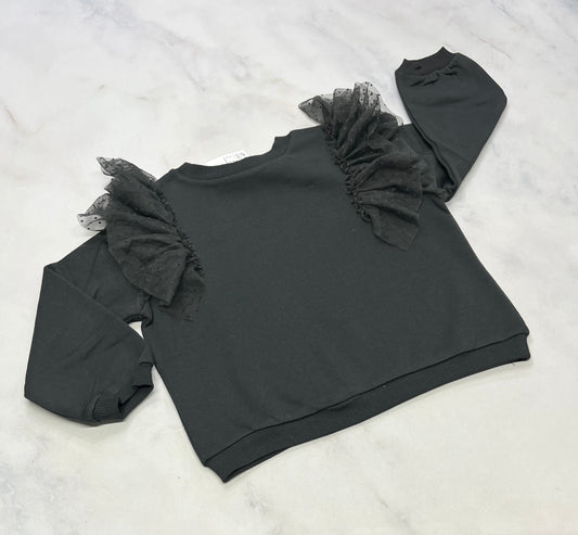 Ouaté charcoal : manche ballon neuf! 6x coupe confo et 1x 5-6 ans