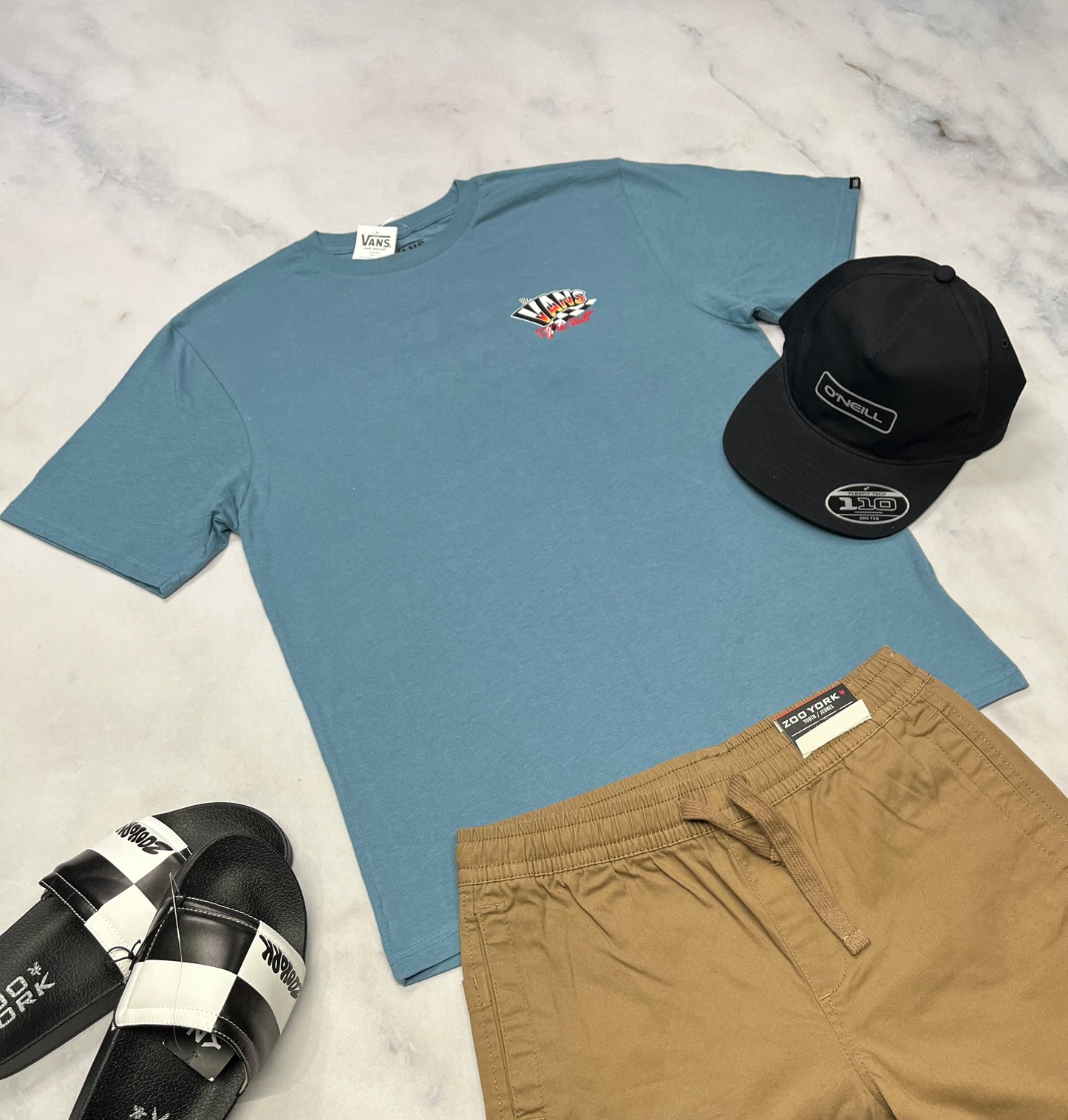 ☀️ VANS : manche courte 14-16 ans garçon neuf ! Beau logo au dos .