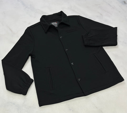 Zoo York : chemise en ouaté incroyable . Logo ton sur ton au haut + bouton pression . 14 ans neuve.