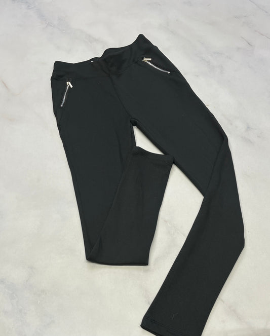Skinny jegging : noir soft/ stretch 11-12 ans neuf !