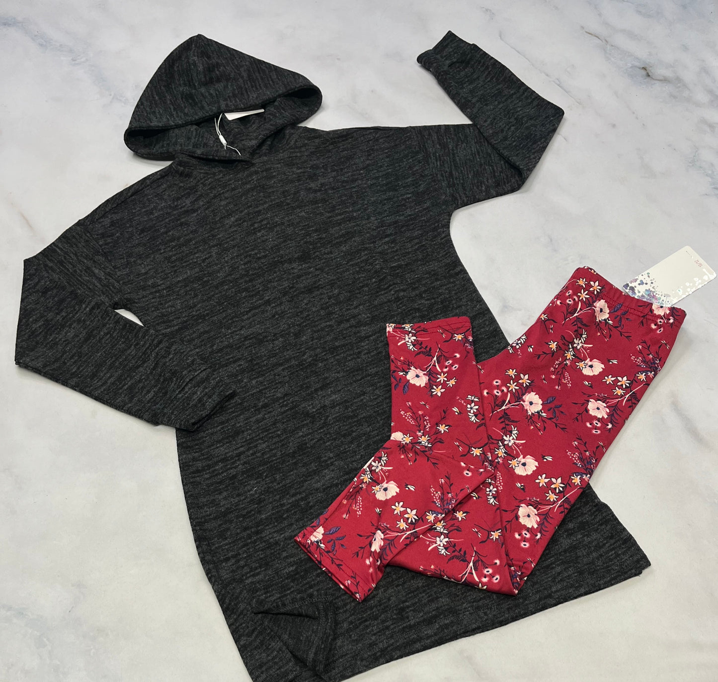 Duo Robe : hyper douce Tag 10 ans fille neuve + Leg. Neuf +10 ans