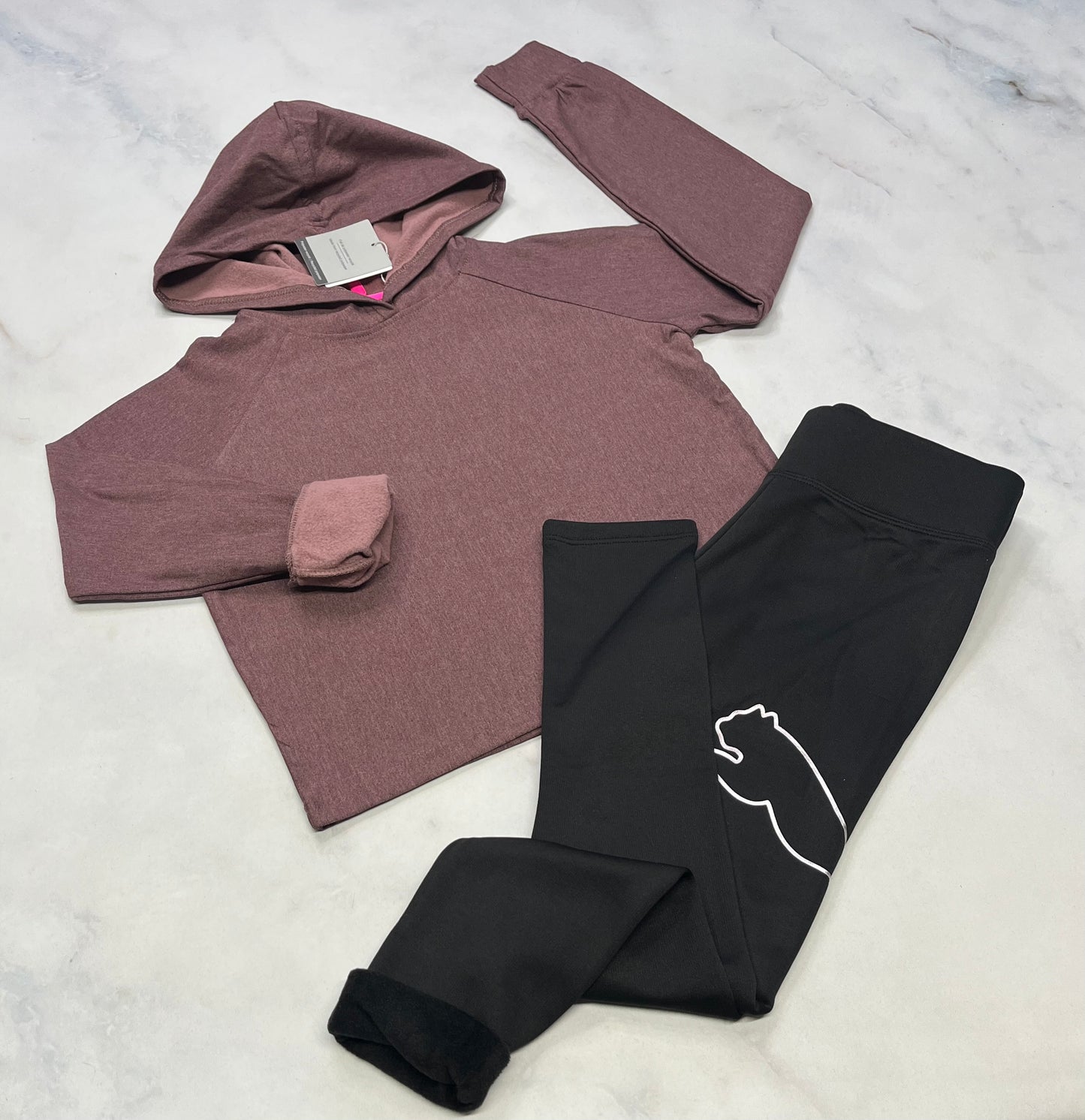 Duo neuf ! 10-12 ans fille doubler en polar doux .