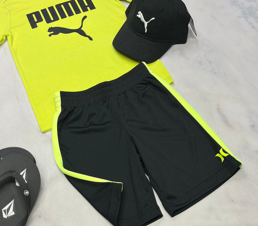 💫 Bermuda: Hurley en tissu de sport 7( fait 6x) neuf !
