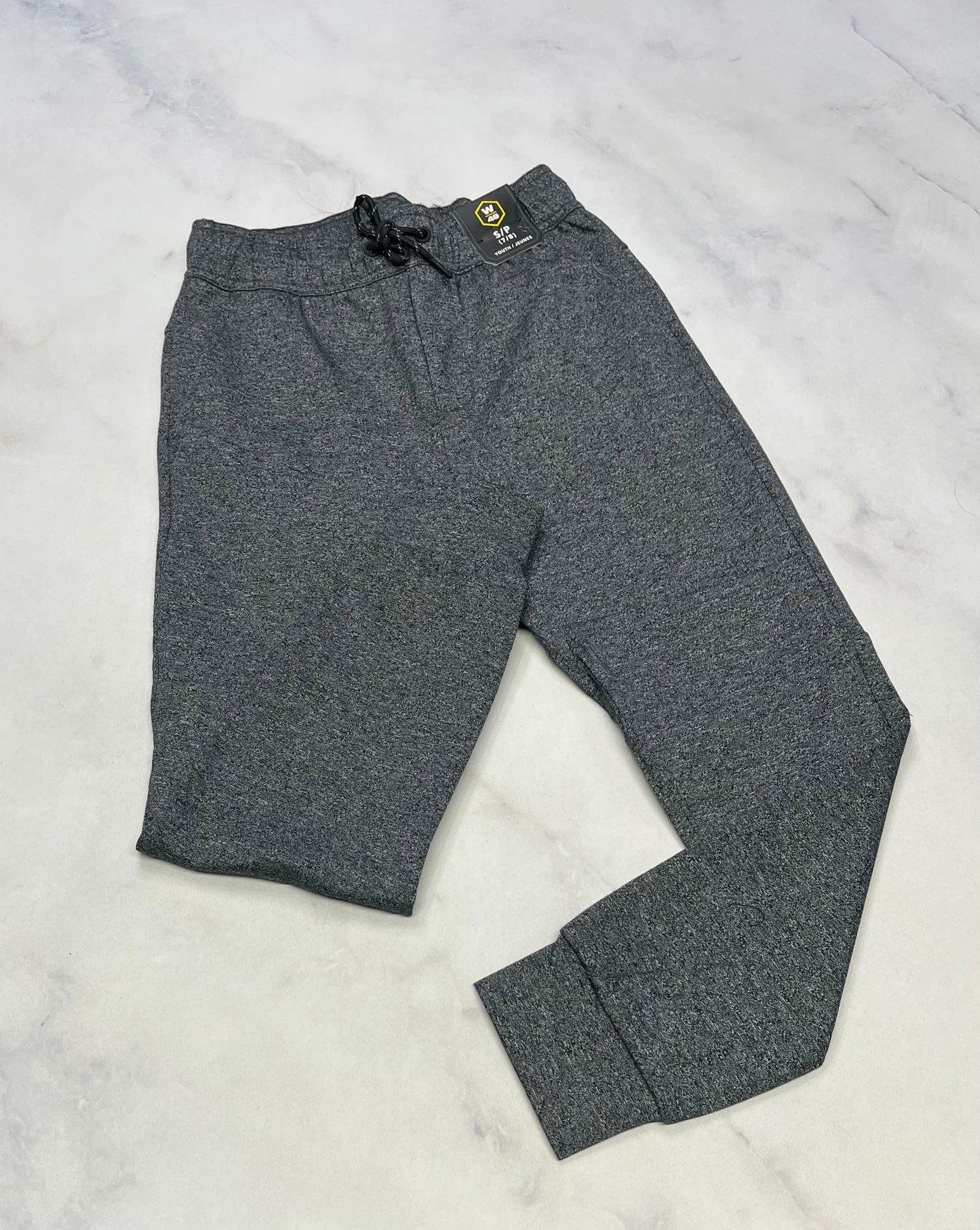 Jogger West : Gris zip aux poches au dos . Neuf ! 7-8 ans
