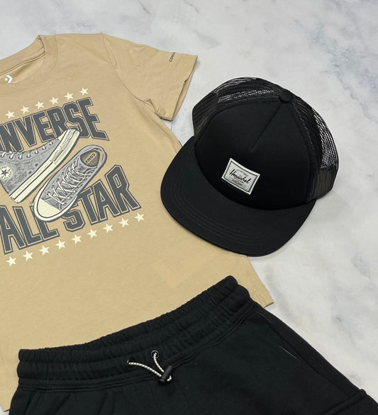 ☀️ Casquette : HERSHEL O/S enfant ajustable fait 5-6 ans enfant neuve.