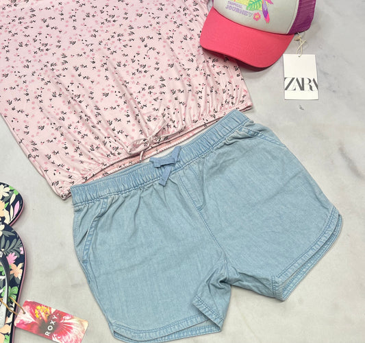 🌸 Short : Jeans molle confo + 10 ans fille neuve.
