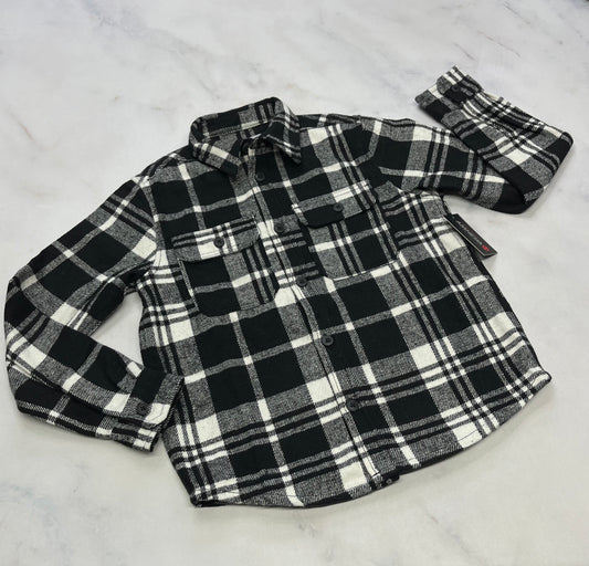 Chemise : Amnésia en flanelle plus épais .7-8 ans garçon neuve .
