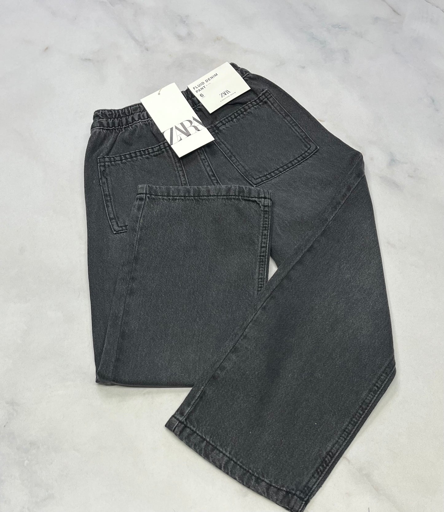 ZARA : Jeans fluide jambe large neuve ! 6 ans fille .