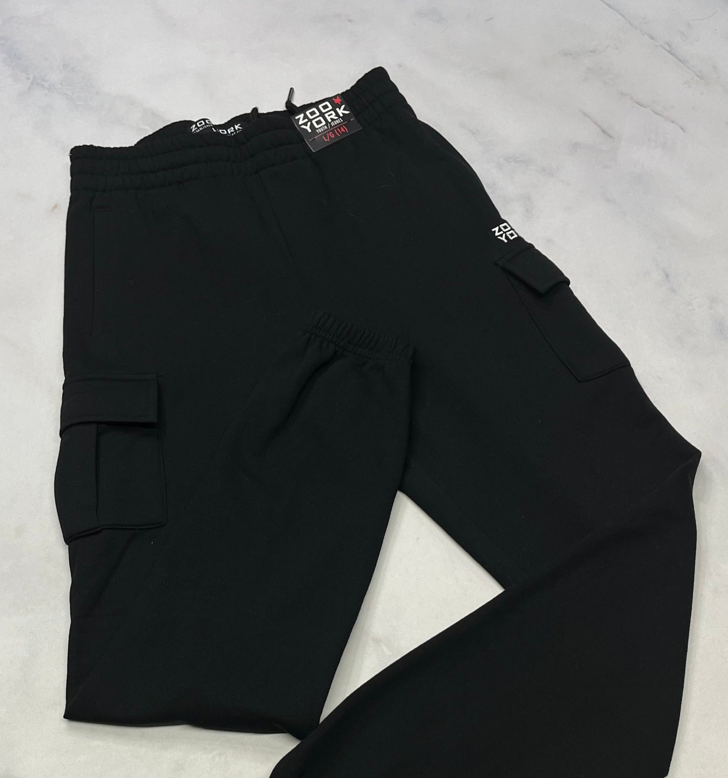 Jogger cargo : Noir Zoo Y. Neuf! 14 ans