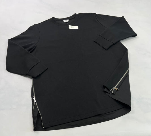 Ouaté PENN: zip sur les côtés au bas le dos est en tissu chemisier. Neuf ! Large et 2XL femme neuf!