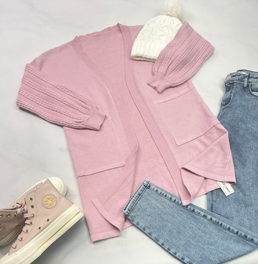 💝Veste en tricot : Picapo Small femme neuve ! Stretch incroyable avec manche ballon .