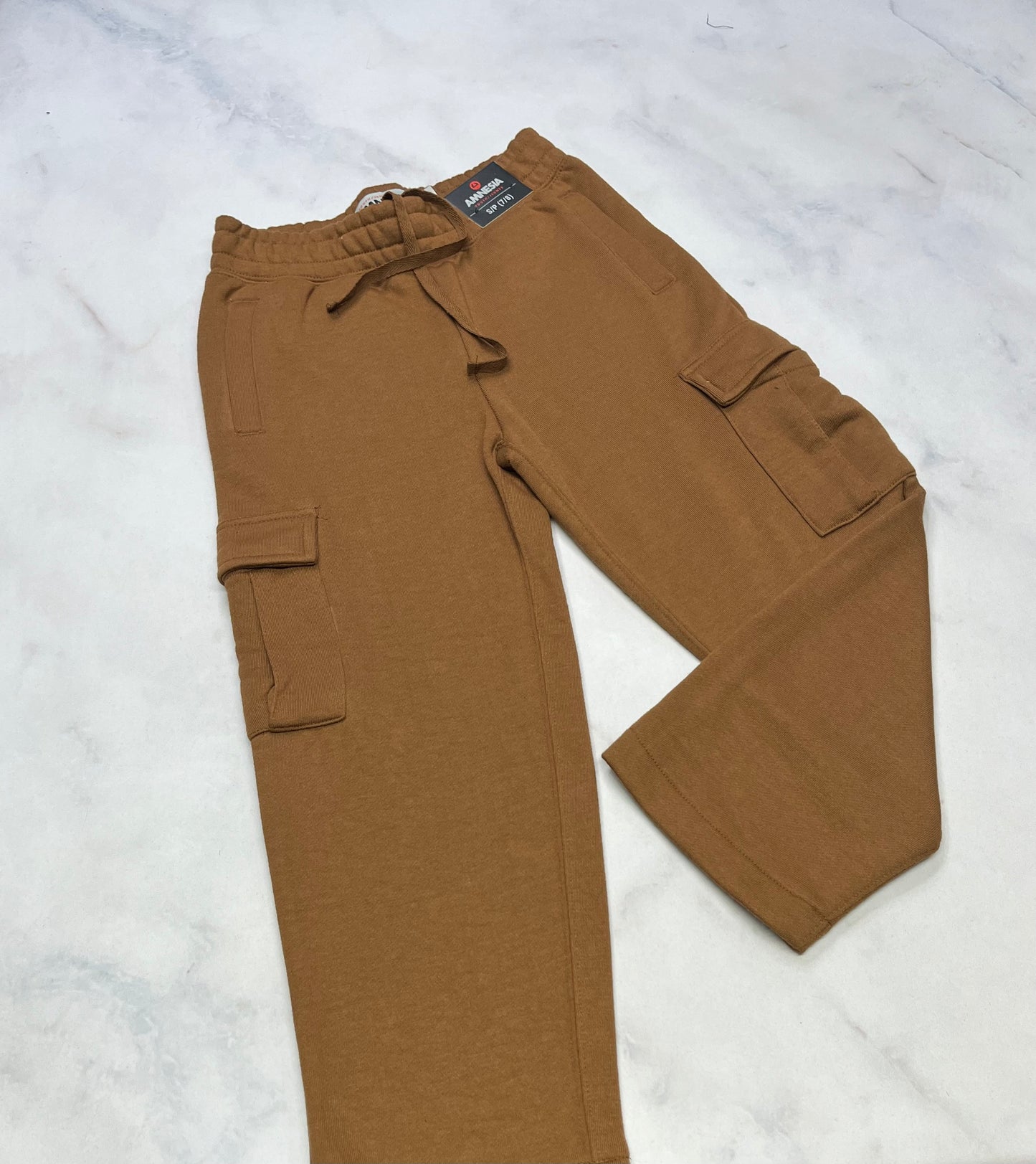 Arsenic: Jogger cargo  en ouaté chaud 7-8 ans neuf! Coupe relax tendance .