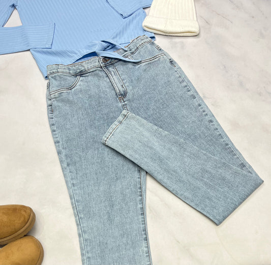 😍Skinny jeans : Blum ,stretch taille haute 16 ans fille neuf ! Ajustable mou confo .