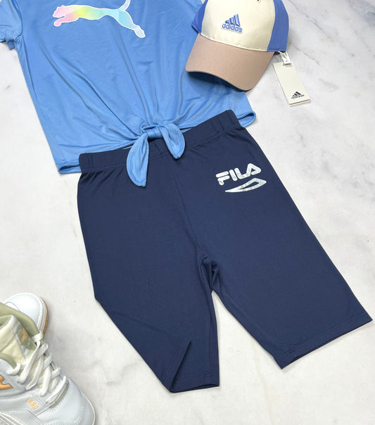 😍Cuissard : Fila marine hyper doux et stretch 14-16 ans fille neuf !