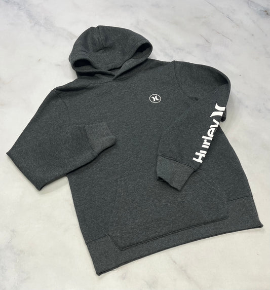 Hurley : Cagoule ouaté charcoal unisexe neuve : Fait 10-12 ans fille ou 9-10 ans garçon .