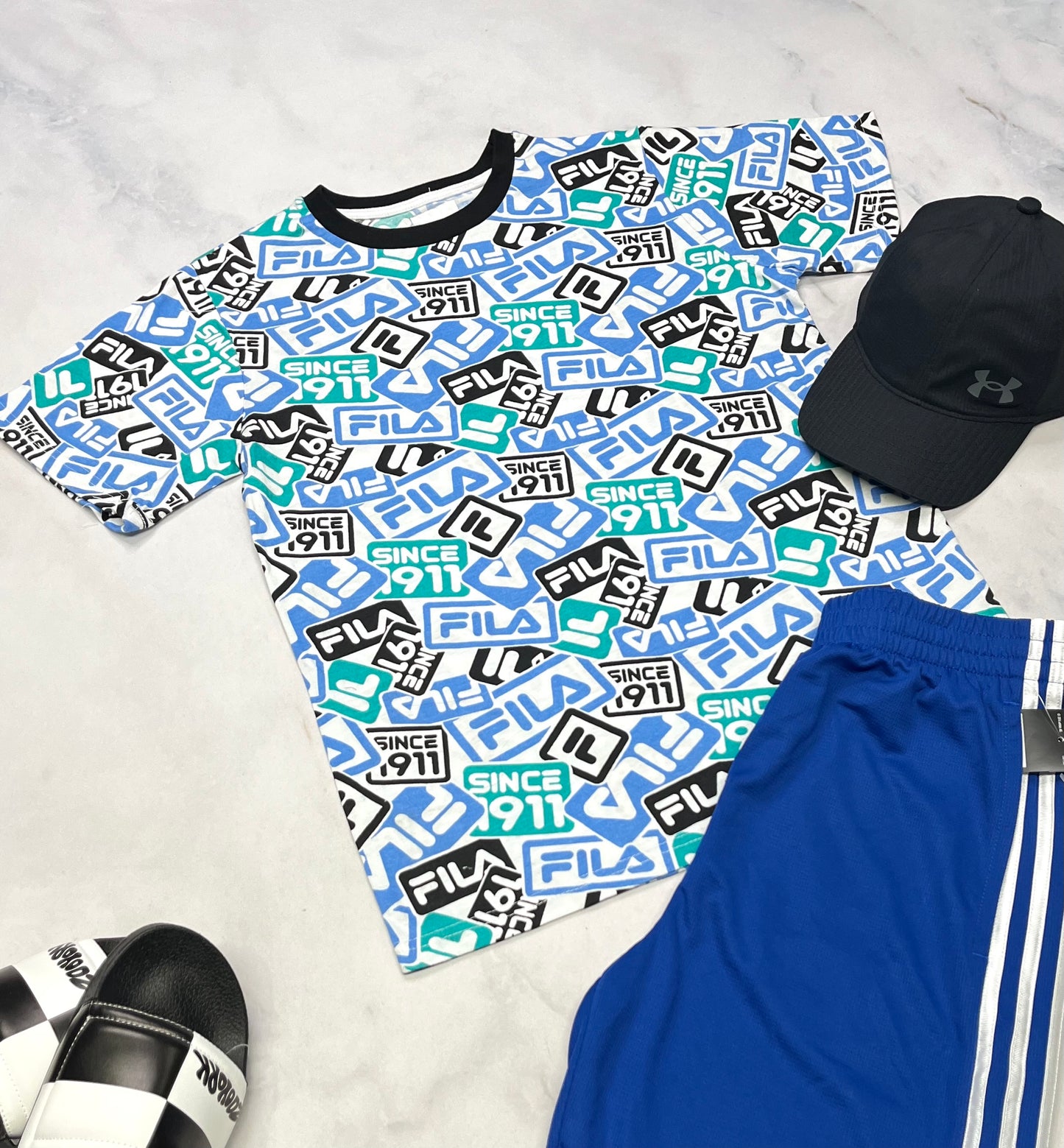 💙  T-Shirt : fila 14-16 ans garçon neuf !