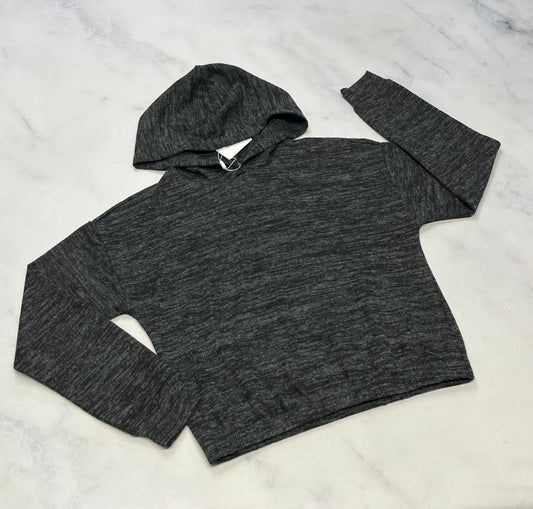 Cagoule : douce charcoal neuve ! 2x 12 ans fille .