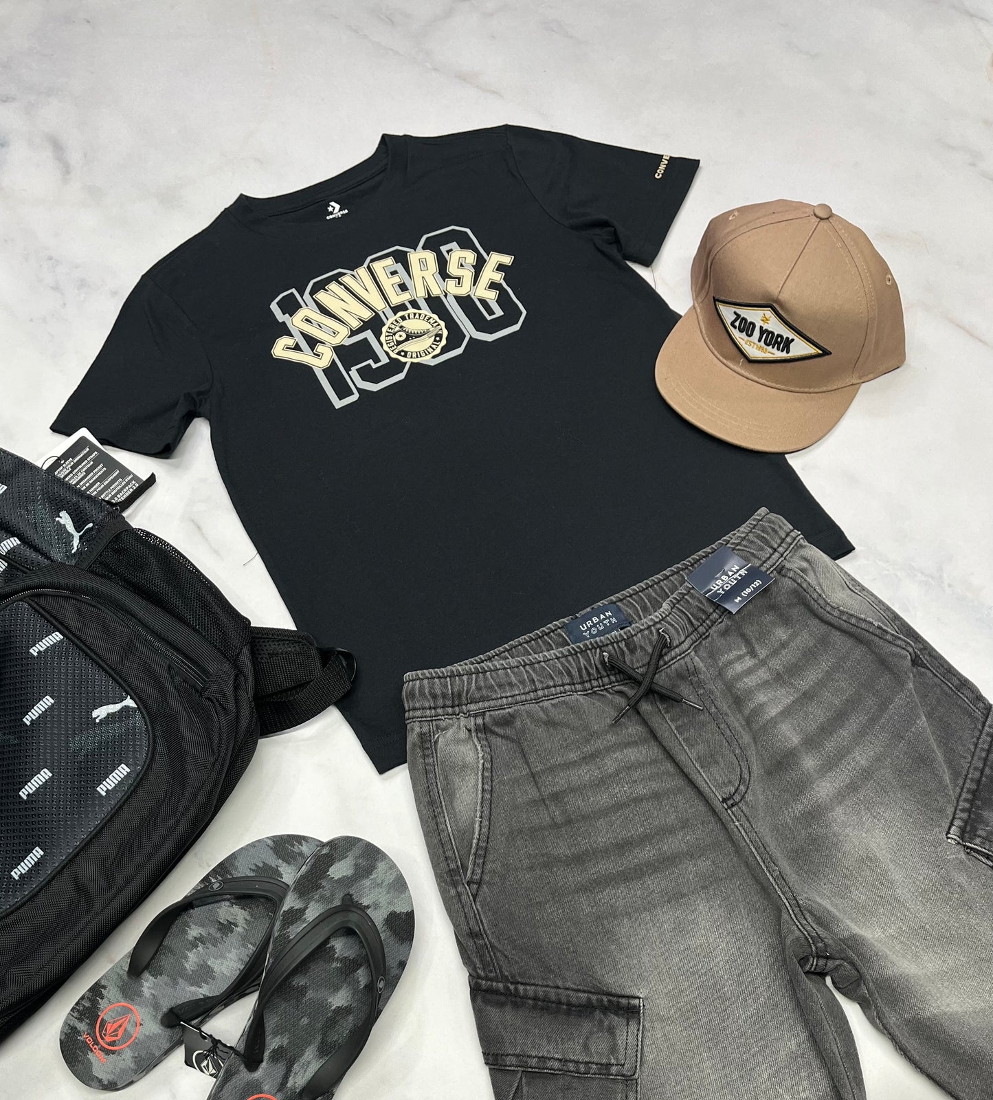 🛹 T-Shirt : Converse 10-12 ans garçon neuf !