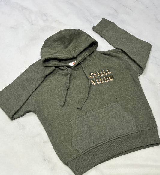 Cagoule : Ouaté neuve 5-6 ans fille . Coupe tendance .