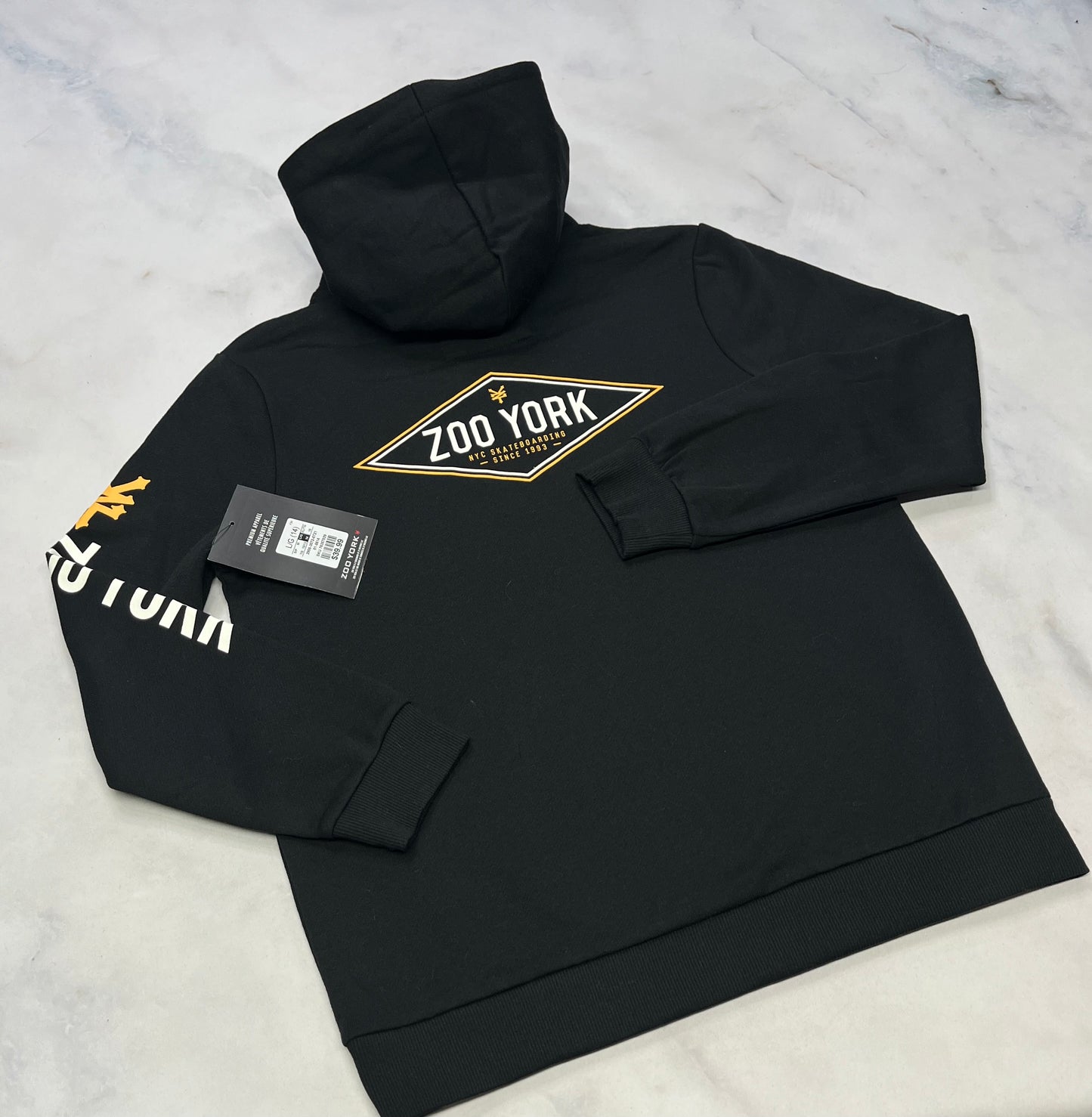 Cagoule : Zoo Y. noir neuve.