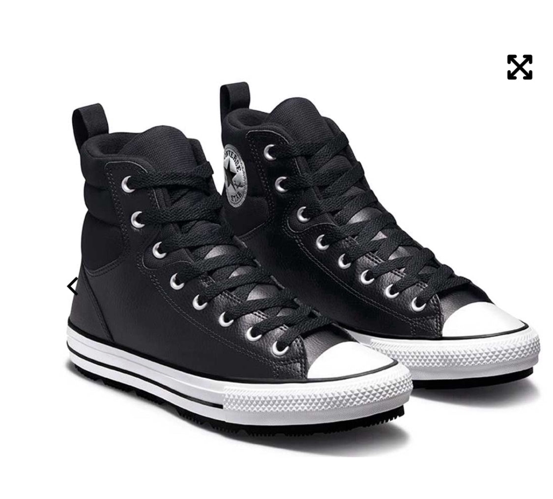 CONVERSE effet cuir : mi saison imperméable neuf ! 8.5 homme ( 27 cm)