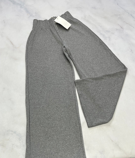Zara : taille haute pantalon doux charcoal neuf ! 10(8/10 ans )