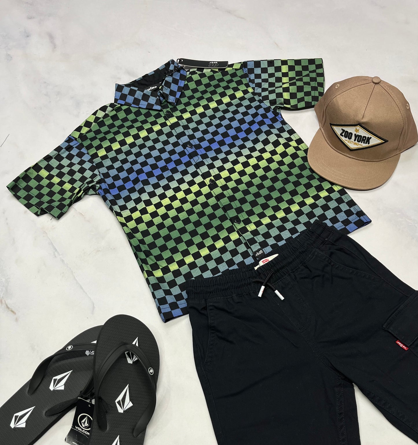 🌵 Chemise : Surface 6 ans coupe relax tendance neuve !