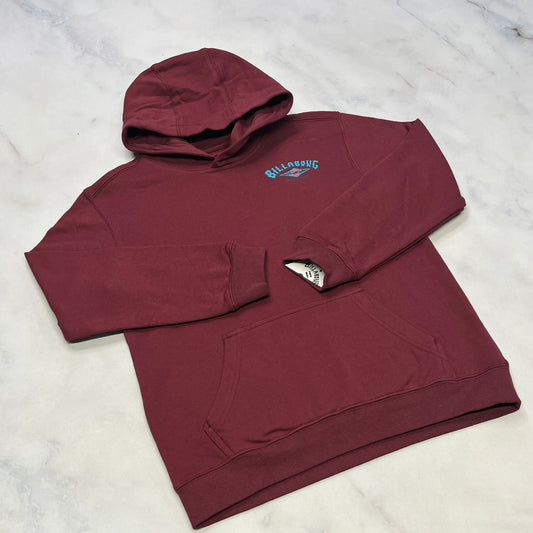 Billabong : Cagoule unisexe ouaté bourgogne neuve ! 10-12 ans et 14-16 ans .