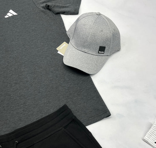 🤩 Casquette : Grise BENCH ajustable neuve ! 0/S homme .