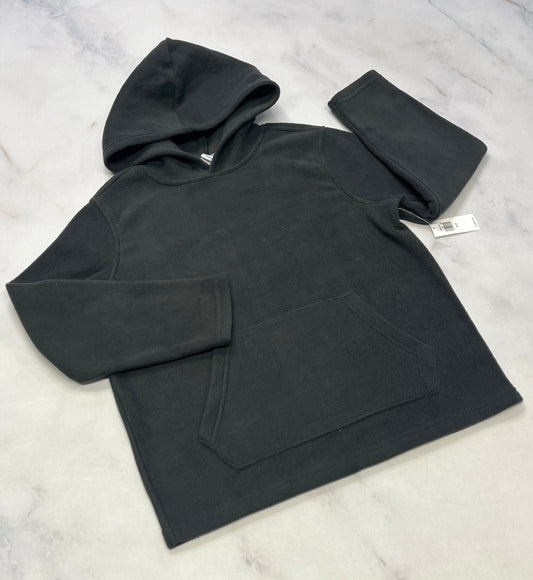 Cagoule en polar : doux chaud 8(7-8 ans ) charcoal neuve !