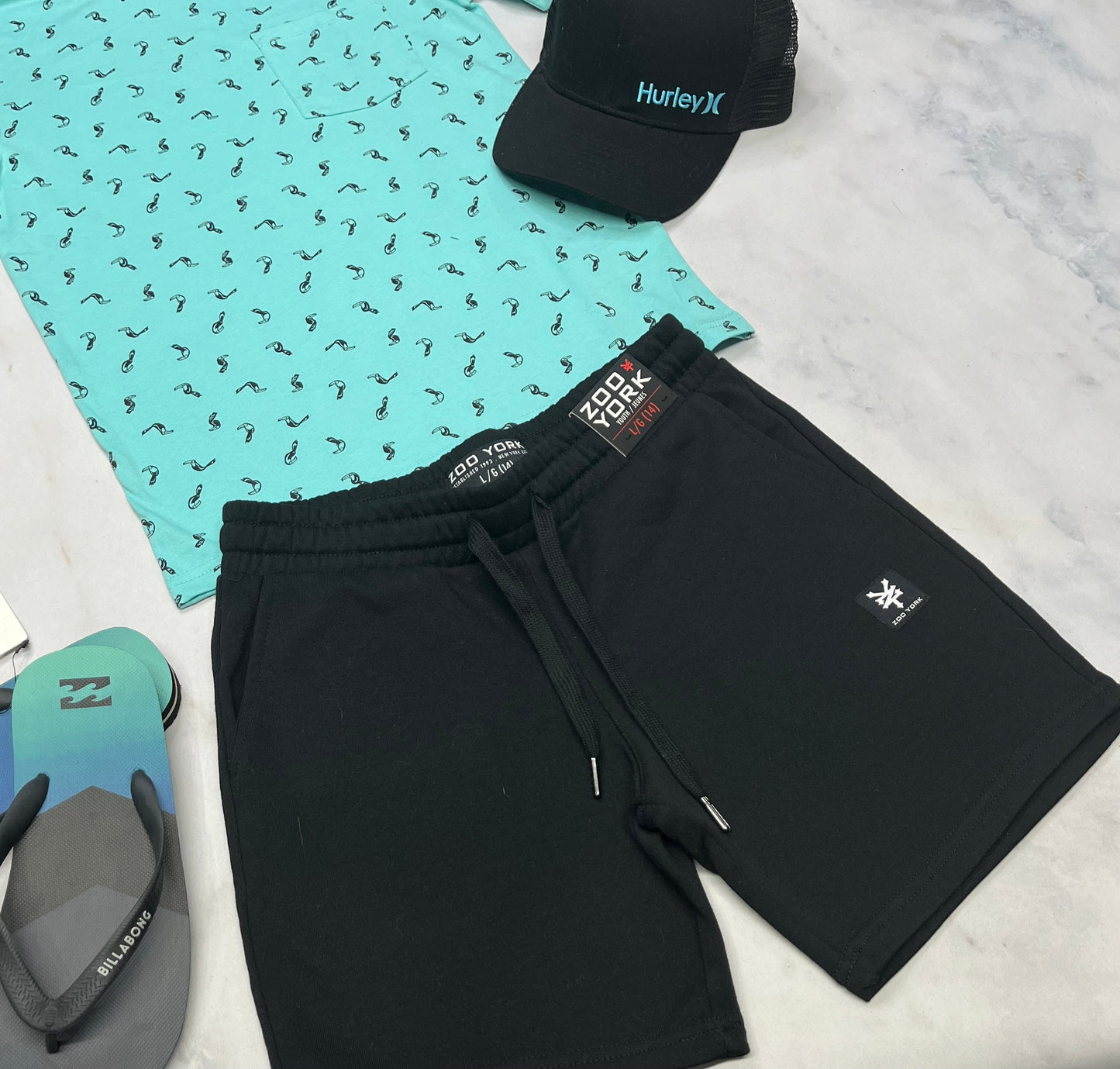 🌴 Short : Zoo York en ouaté confo 14 ans garçon neuve !