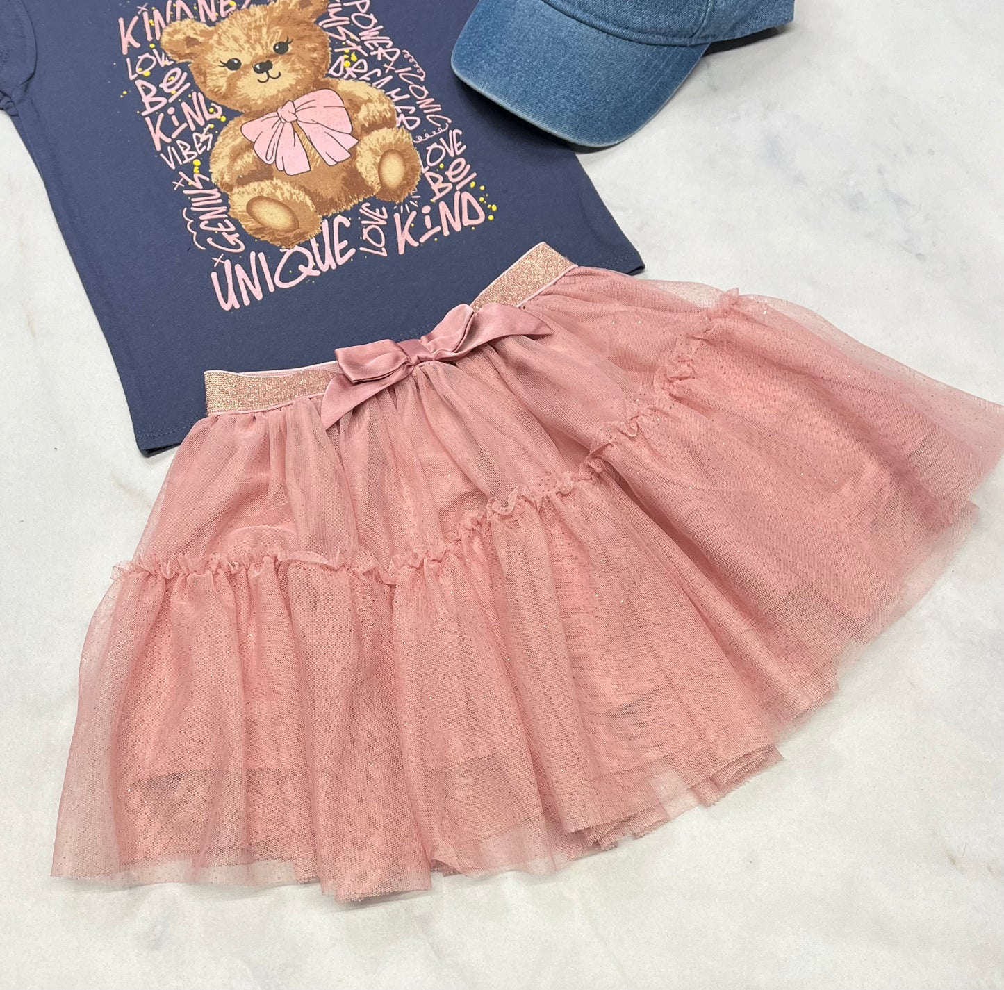 😍 Solde Jupe H&M : 4 ans fille brillante comme neuve