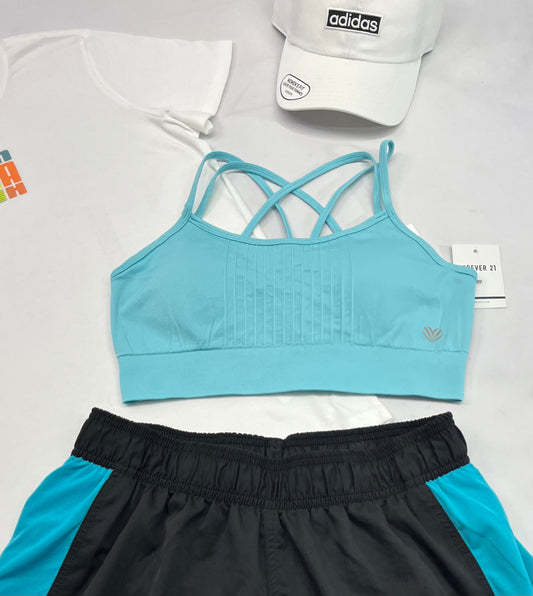🩵 Top : sport Forever 21 avec pad amovible . M/ femme confo hyper stretch . Neuf !
