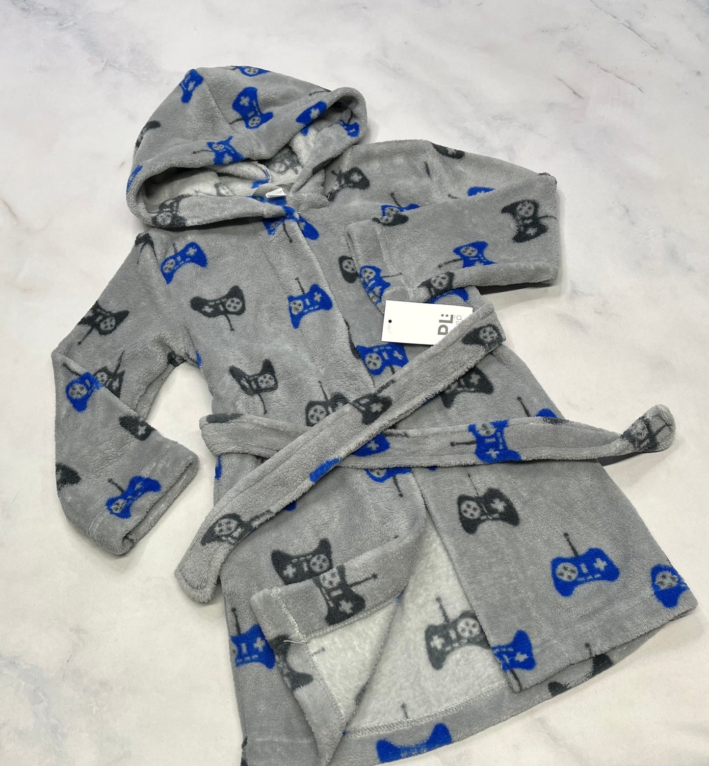 Petit Lem: Robe de chambre en polar 4-5 ans .