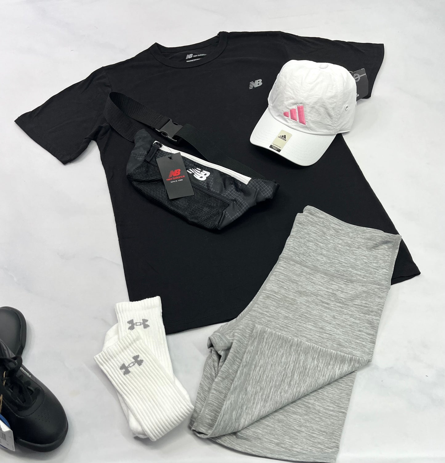 💕 T-Shirt : New Balance souple confo L/ femme look boyfriend + long .