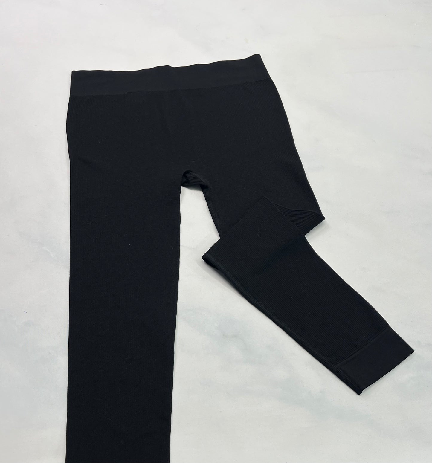 Legging texturé : tissu qui ne décolore pas . L/ femme .