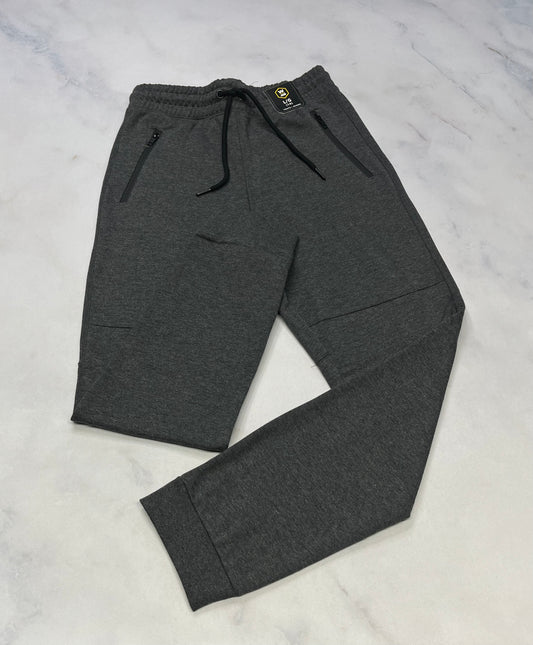 Jogger : West avec zip / gris 14 ans relax fit neuf!