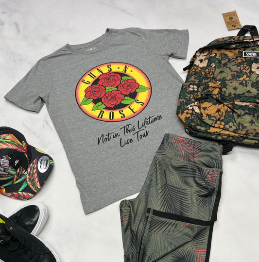 🌿Solde , T-Shirt : Guns N Roses fait 16 ans fille souple confo neuf mais ombrage flou d’impression .
