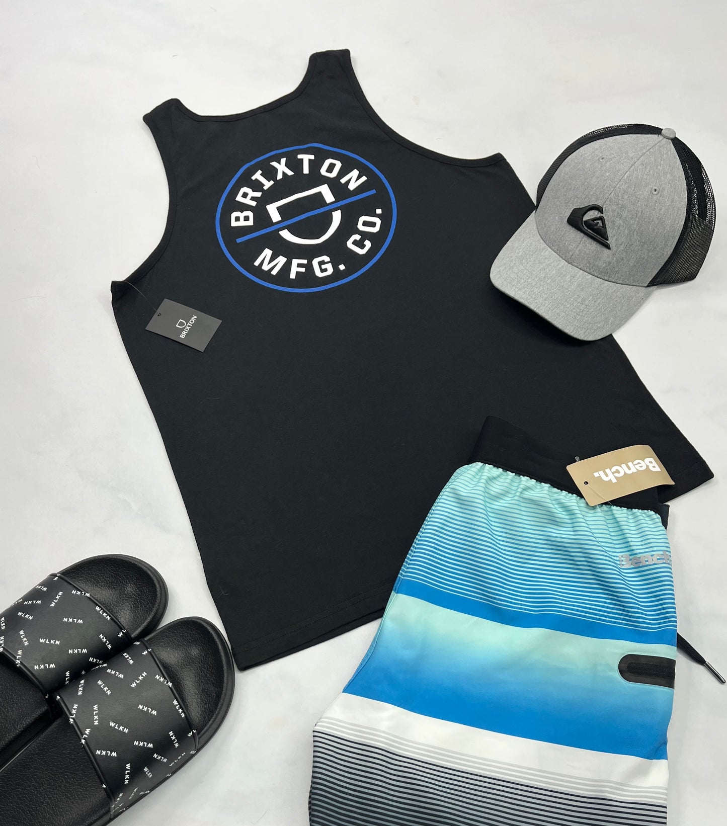 🩵 Camisole : Brixton Small homme ou 16 Ado neuve ! ( beau logo au dos )
