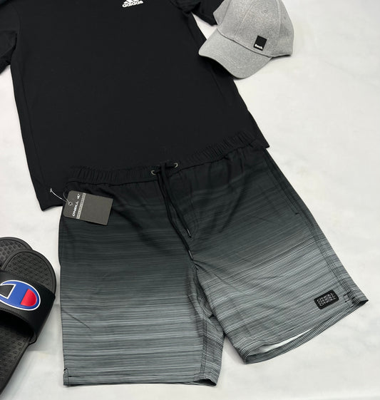 💦 Maillot O’Neill : avec sous culotte stretch intégré . Tissu léger souple taille élastique Small homme relax fit ( fait 32/ homme )