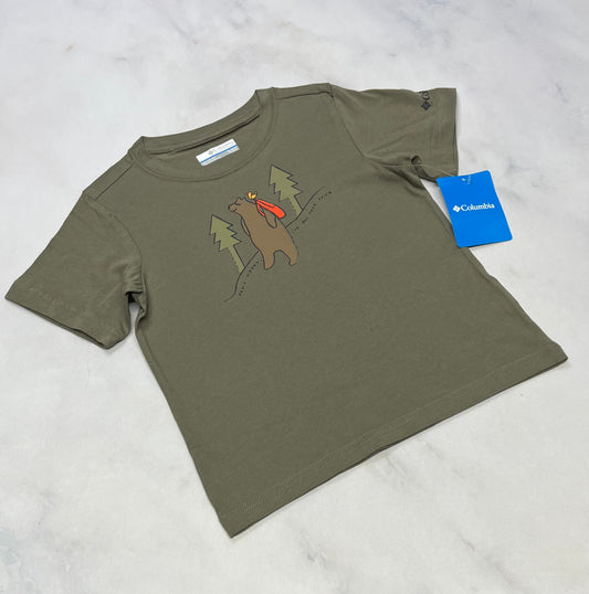 Columbia : t-Shirt kaki neuf ! Fait 5 ans