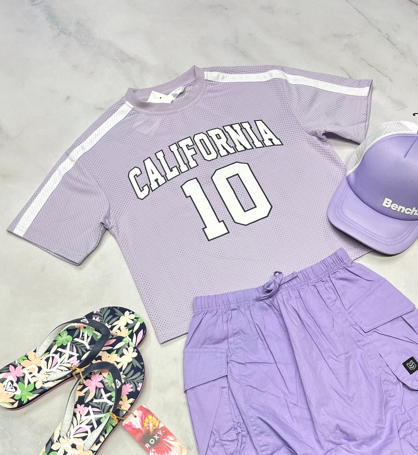 💜 Manche courte : tissu de sport qui respire 6 ans fille look over size tendance . Neuf !