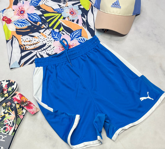 ☀️ Bermuda : Puma bleu sport . 11- 12 ans fille neuf !
