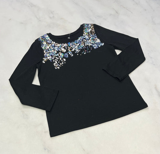 Manche longue : brillant au haut + 6X-7 ans super état