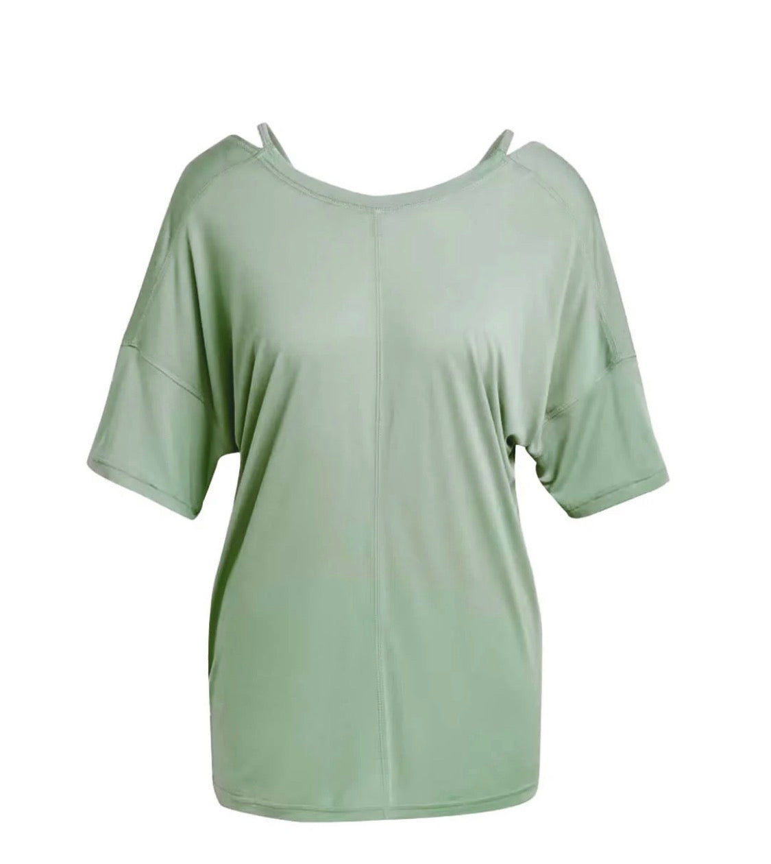 🌿Adidas manche courte : vert incroyable Small femme relax fit neuf ! Dos superbe !