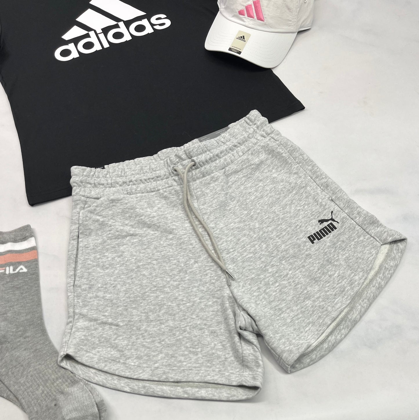 🌴 Short ouaté : Puma taille haute neuve ! S/ femme