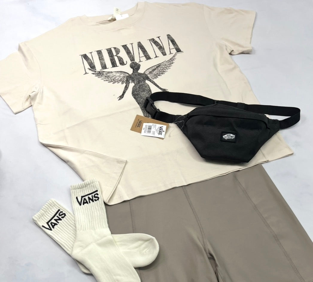 😍 T-Shirt Nirvana : fait Xl femme confo neuf !